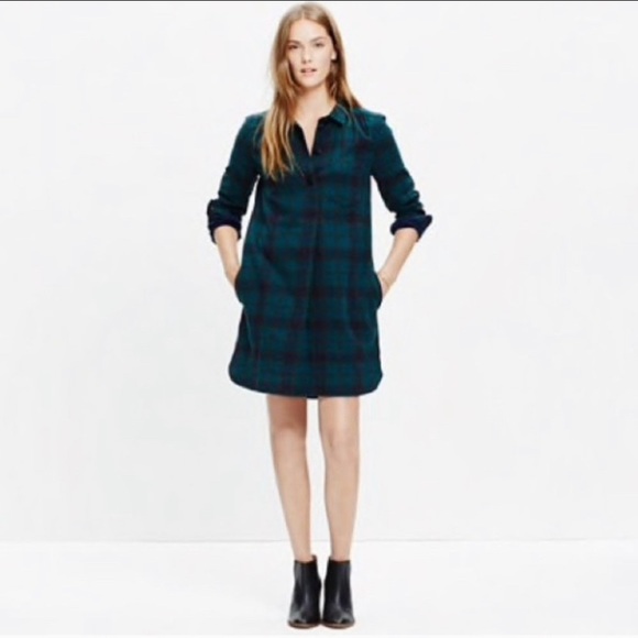 Madewell Dresses & Skirts - Madewell Plaid Flannel Dress